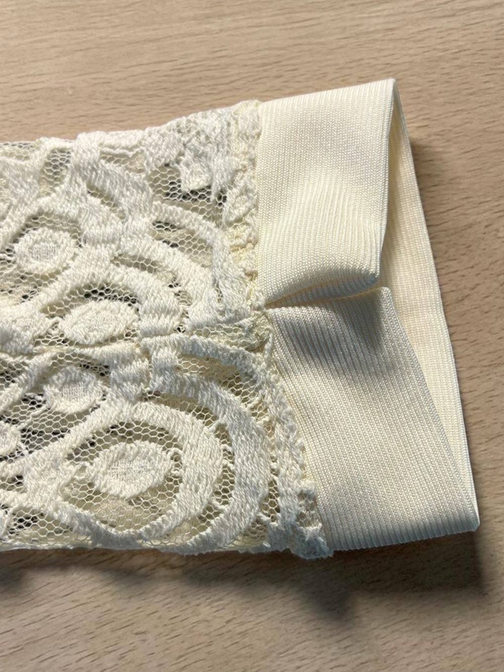 Banana Republic Ivory Crochet Lace Long Sleeve Top - Picture 11 of 13